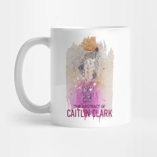 CAITLIN CLARK IN ABSTRACT PAINTING Mug